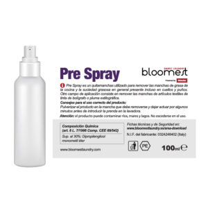 Pre-spray